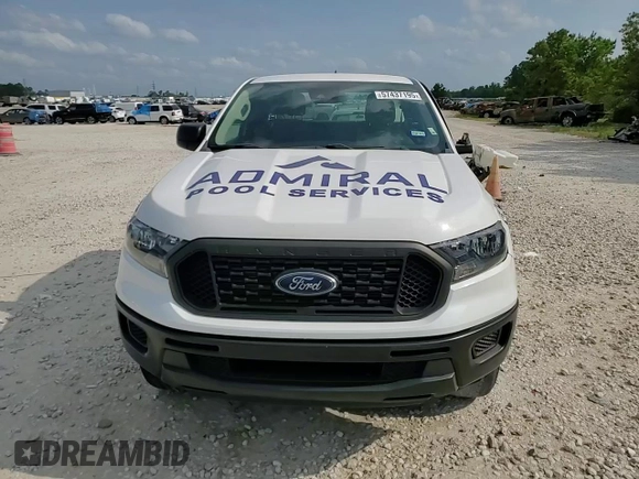 2021 Ford Ranger XL with VIN 1FTER1EH3MLD55653, listed as a Copart auction lot 57437195 with 21,779 mi miles and Clean title. Bid and sale history available at DreamBid. Image 13.