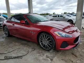 2019 Maserati GranTurismo Convertible Sport with VIN ZAM45VMA1K0314368, listed as a Copart auction lot 39130594 with 24,572 mi miles. Bid and sale history available at carsss.com. Image 4.