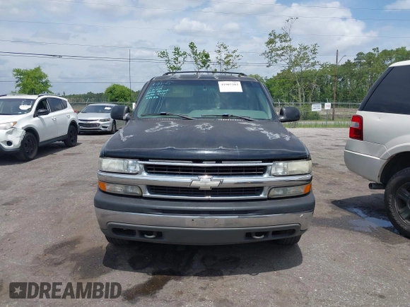 2002 Chevrolet Suburban LS with VIN 1GNFK16Z22J123187, listed as a IAAI auction lot 41907383 with 1 mi miles. Bid and sale history available at carsss.com. Image 6.