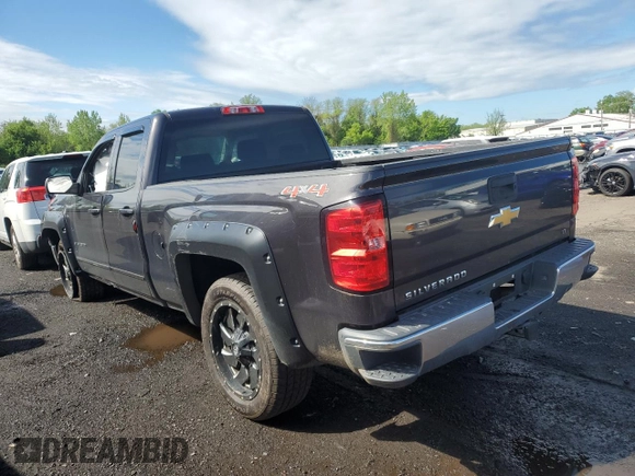 2015 Chevrolet Silverado 1500 LT with VIN 1GCVKREH4FZ197651, listed as a Copart auction lot 55634725 with Not Provided miles and Salvage Title. Bid and sale history available at DreamBid. Image 2.