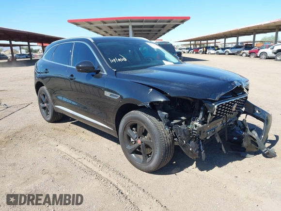 2023 Jaguar F-Pace S with VIN SADCJ2EX4PA713164, listed as a IAAI auction lot 41835645 with 10,133 mi miles and . Bid and sale history available at DreamBid. Image 1.