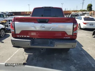 2021 Nissan Titan Pro-4X с VIN 1N6AA1ED8MN525896, выставлен на аукционе Copart как лот 58040055 с пробегом 39 043 миль миль и Списание • Salvage title. История ставок и продаж доступна на DreamBid. Изображение 7.