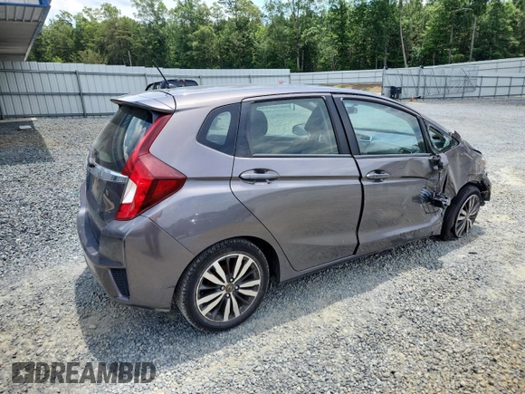 2016 Honda Fit EX with VIN JHMGK5H79GX038169, listed as a Copart auction lot 59923615 with 282,625 mi miles and Salvage title. Bid and sale history available at DreamBid. Image 3.