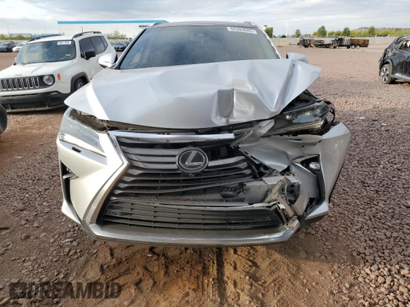 2016 Lexus RX 350 with VIN 2T2ZZMCA7GC032352, listed as a Copart auction lot 55393045 with 105,023 mi miles and Salvage Title. Bid and sale history available at DreamBid. Image 5.