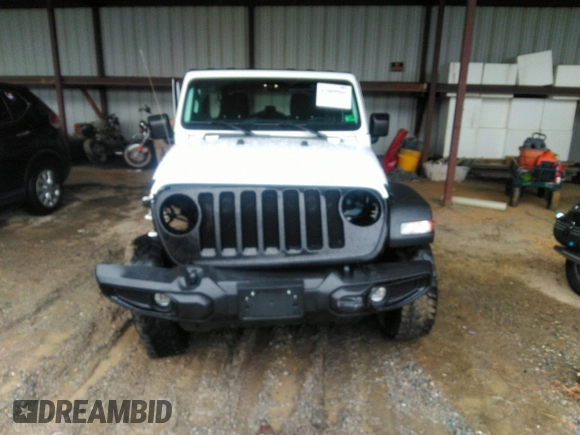 2021 Jeep Wrangler Unlimited Willys with VIN 1C4HJXDN6MW616741, listed as a IAAI auction lot 42009965 with 38,451 mi miles and . Bid and sale history available at DreamBid. Image 12.