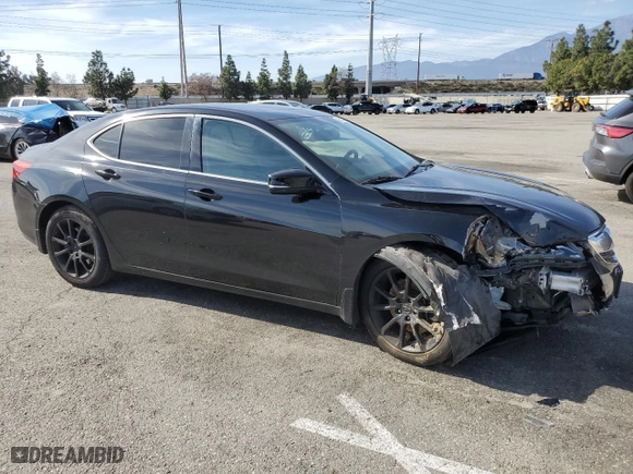 2015 Acura TLX V6 with VIN 19UUB2F37FA024051, listed as a Copart auction lot 45932615 with 90,028 mi miles and Salvage Title. Bid and sale history available at carsss.com. Image 4.