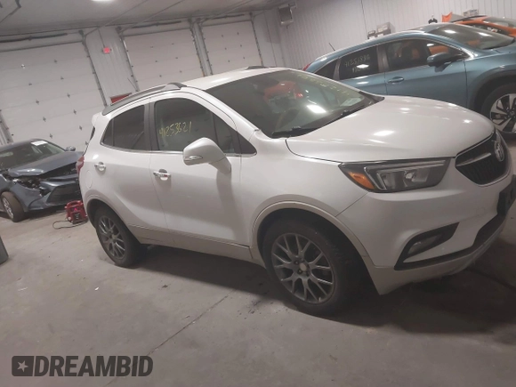 2019 Buick Encore Sport Touring with VIN KL4CJ2SB7KB780990, listed as a IAAI auction lot 41253621 with 123,157 mi miles and . Bid and sale history available at DreamBid. Image 13.