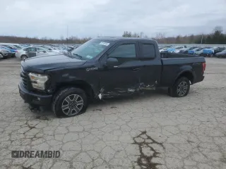 2015 Ford F-150 XLT with VIN 1FTEX1EP1FFD11763, listed as a Copart auction lot 50168165 with 133,670 mi miles and Salvage Title. Bid and sale history available at carsss.com. Image 1.