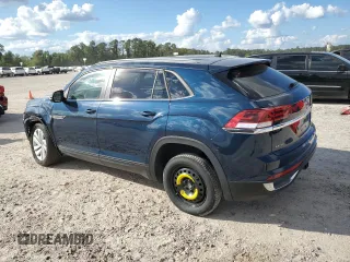 2021 Volkswagen Atlas SE with VIN 1V2HE2CAXMC204778, listed as a Copart auction lot 74906404 with 53,597 mi miles and Salvage title. Bid and sale history available at DreamBid. Image 2.