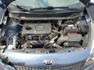 2016 Kia Rio LX with VIN KNADM4A35G6674946, listed as a Copart auction lot 56012124 with 110,647 mi miles and Salvage Title. Bid and sale history available at carsss.com. Image 11.