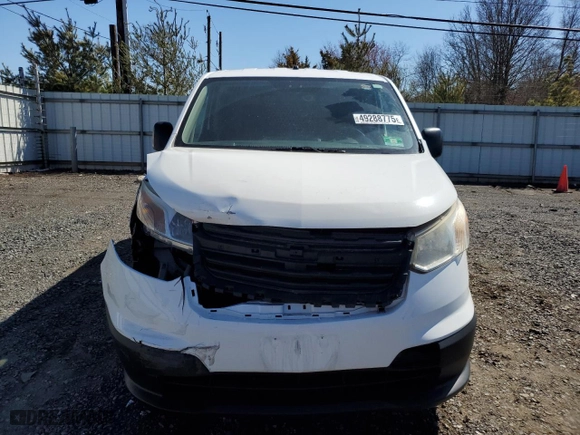 2015 Chevrolet City Express Cargo Van LS with VIN 3N63M0YN8FK725474, listed as a Copart auction lot 49288775 with 282,838 mi miles and Salvage Title. Bid and sale history available at carsss.com. Image 5.