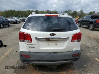 2011 Kia Sorento LX with VIN 5XYKTDA29BG108668, listed as a Copart auction lot 48973155 with 197,756 mi miles and Clean Title. Bid and sale history available at carsss.com. Image 6.