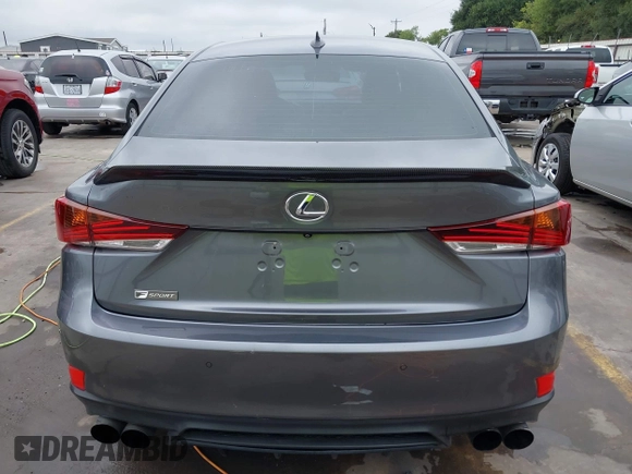 2020 Lexus IS 300 F Sport with VIN JTHGA1D25L5101652, listed as a IAAI auction lot 42360877 with 32,540 mi miles and . Bid and sale history available at DreamBid. Image 17.