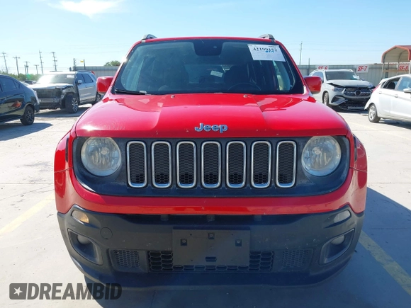 2018 Jeep Renegade Altitude z VIN ZACCJABB6JPG68976, wystawiony jako IAAI lot #42199152 z przebiegiem 113 606 mil mil oraz . Historia ofert i sprzedaży dostępna na DreamBid. Obrazek 12.