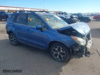 2016 Subaru Forester 2.0XT Premium with VIN JF2SJGDC1GH567382, listed as a IAAI auction lot 41209285 with 194,579 mi miles. Bid and sale history available at carsss.com. Image 1.