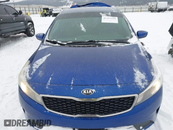 2017 Kia Forte LX with VIN 3KPFK4A77HE028873, listed as a IAAI auction lot 41507529 with 126,741 mi miles. Bid and sale history available at carsss.com. Image 12.