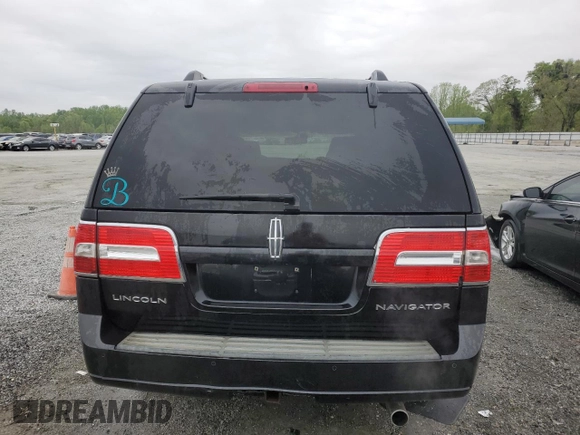 2011 Lincoln Navigator with VIN 5LMJJ2J5XBEJ04548, listed as a Copart auction lot 52440525 with 266,999 mi miles and Salvage title. Bid and sale history available at DreamBid. Image 6.