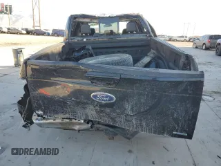 2018 Ford F-150 XL with VIN 1FTEW1EG1JFD54060, listed as a Copart auction lot 43202705 with 121,884 mi miles and Salvage Title. Bid and sale history available at carsss.com. Image 6.