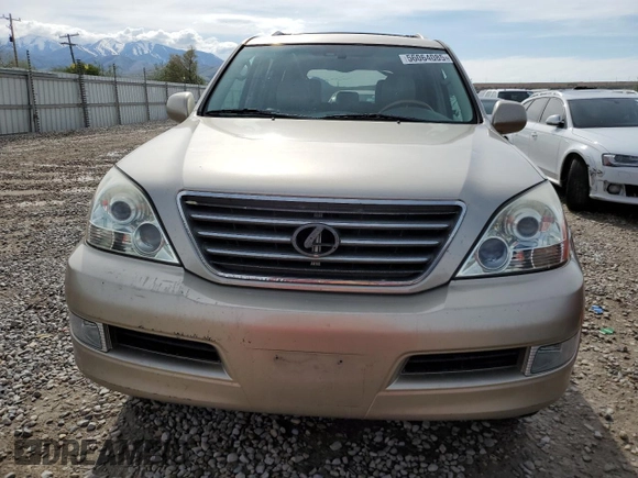 2004 Lexus GX 470 with VIN JTJBT20X840036305, listed as a Copart auction lot 56064085 with 215,194 mi miles and Clean Title. Bid and sale history available at DreamBid. Image 5.