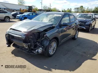 2020 Hyundai Kona SEL with VIN KM8K2CAAXLU568020, listed as a Copart auction lot 57085805 with 50,592 mi miles and Salvage title. Bid and sale history available at DreamBid. Image 1.