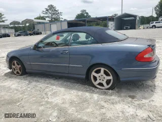 2006 Mercedes-Benz CLK-Class 5.0L with VIN WDBTK75G96T056692, listed as a Copart auction lot 63561924 with 0 mi miles and Clean Title. Bid and sale history available at carsss.com. Image 2.