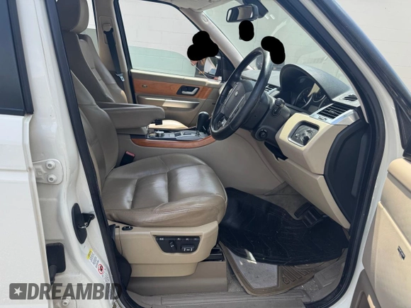 2009 Land Rover Range Rover Sport HSE with VIN SALSK25439A202406, listed as a Copart auction lot 58450095 with 202,277 mi miles and Clean title. Bid and sale history available at DreamBid. Image 5.