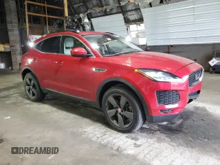 2018 Jaguar E-Pace SE with VIN SADFP2FX7J1Z05454, listed as a Copart auction lot 56289955 with 45,182 mi miles and Salvage Title. Bid and sale history available at DreamBid. Image 4.