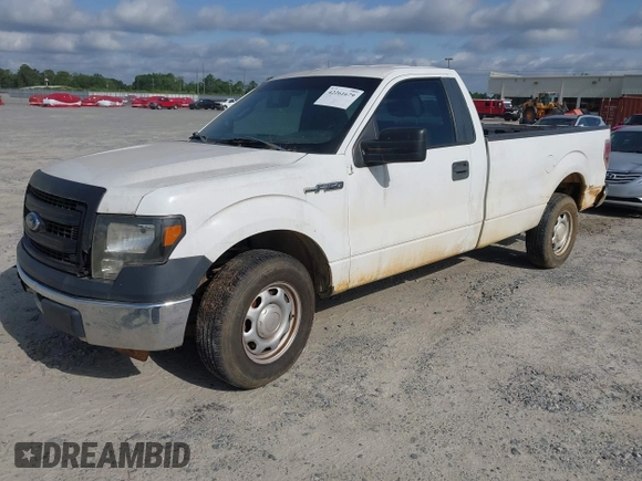 2013 Ford F-150 XL with VIN 1FTMF1CMXDKE37423, listed as a IAAI auction lot 42261679 with 185,759 mi miles and . Bid and sale history available at DreamBid. Image 2.