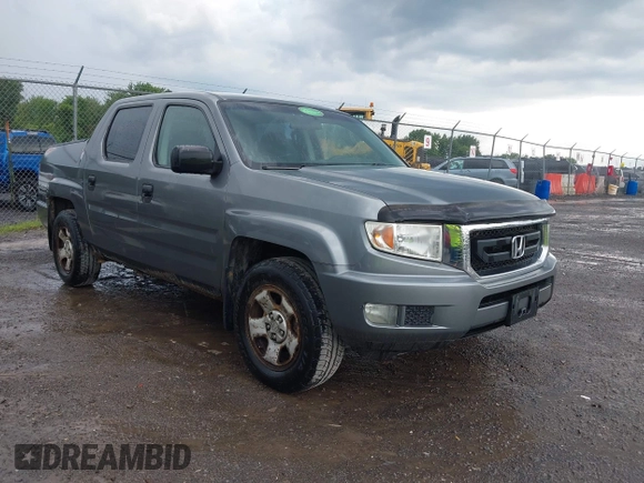 2009 Honda Ridgeline RT with VIN 5FPYK162X9B100513, listed as a IAAI auction lot 42683432 with 204,260 mi miles and . Bid and sale history available at DreamBid. Image 1.