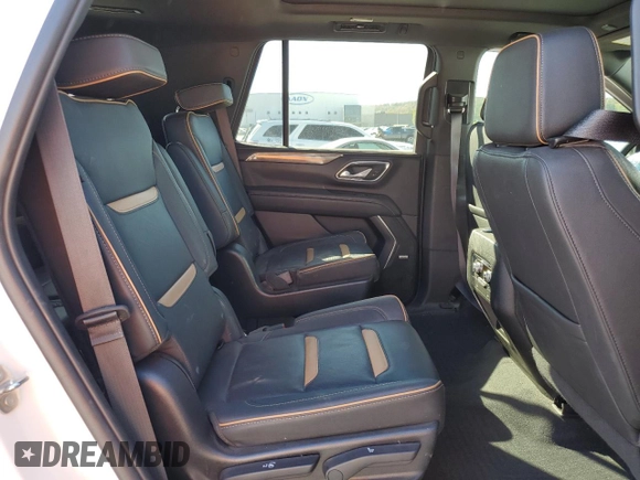 2023 GMC Yukon AT4 with VIN 1GKS2CKD5PR116129, listed as a Copart auction lot 77092244 with 47,442 mi miles and Salvage Title. Bid and sale history available at carsss.com. Image 11.