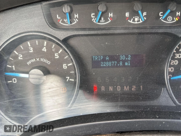 2014 Ford F-150 XL with VIN 1FTFW1EF0EKD95627, listed as a IAAI auction lot 42743975 with 228,877 mi miles and . Bid and sale history available at DreamBid. Image 5.