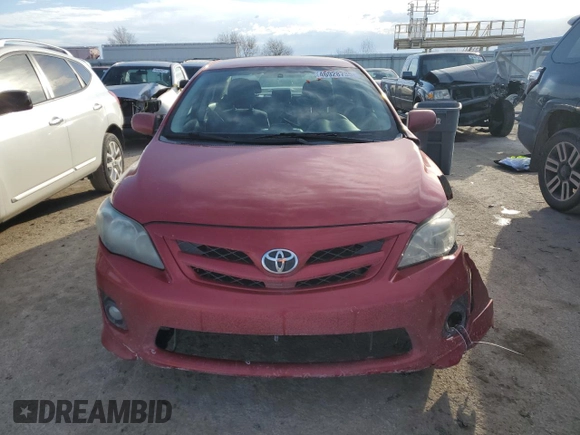 2013 Toyota Corolla L with VIN 5YFBU4EE6DP213474, listed as a Copart auction lot 46928735 with 186,514 mi miles and Salvage Title. Bid and sale history available at carsss.com. Image 5.