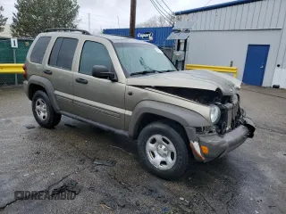 2007 Jeep Liberty Sport with VIN 1J4GL48K07W575218, listed as a Copart auction lot 53886375 with 187,317 mi miles and Salvage Title. Bid and sale history available at DreamBid. Image 4.