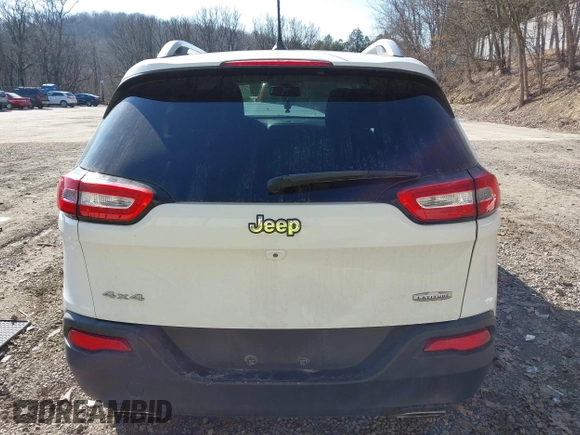 2015 Jeep Cherokee Latitude with VIN 1C4PJMCS7FW503594, listed as a IAAI auction lot 41792820 with 77,325 mi miles. Bid and sale history available at carsss.com. Image 16.