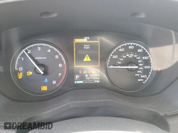 2019 Subaru Forester with VIN JF2SKACC7KH443248, listed as a Copart auction lot 48697665 with 157,793 mi miles and Non Repairable. Bid and sale history available at carsss.com. Image 9.