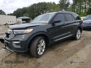 2022 Ford Explorer Platinum z VIN 1FM5K8HW0NNA08189, wystawiony jako Copart lot #54322935 z przebiegiem 41 232 mil mil oraz Szkoda całkowita • Salvage title. Historia ofert i sprzedaży dostępna na DreamBid. Obrazek 1.