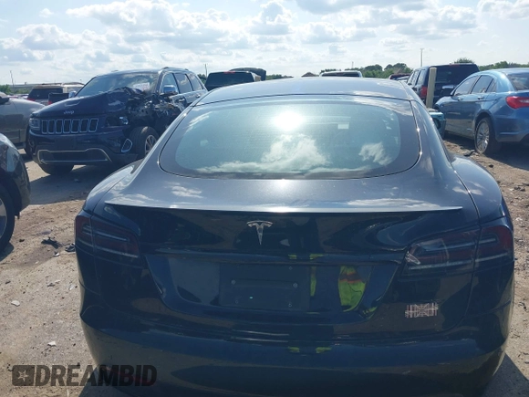 2022 Tesla Model S Plaid with VIN 5YJSA1E63NF478351, listed as a IAAI auction lot 42056199 with Not provided miles and . Bid and sale history available at DreamBid. Image 15.
