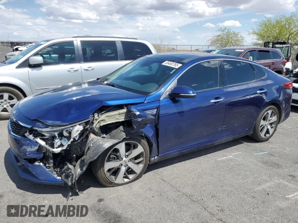 2020 Kia Optima LX z VIN 5XXGT4L33LG412225, wystawiony jako Copart lot #55460765 z przebiegiem 61 029 mil mil oraz Szkoda całkowita • Salvage title. Historia ofert i sprzedaży dostępna na DreamBid. Obrazek 1.