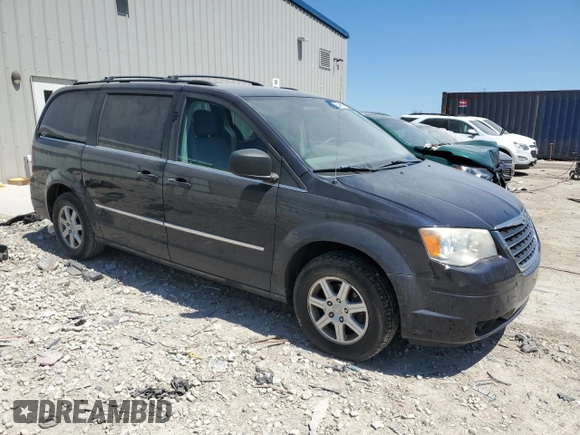 2010 Chrysler Town & Country Touring with VIN 2A4RR5D16AR430825, listed as a Copart auction lot 55941485 with 95,326 mi miles and Non Repairable. Bid and sale history available at DreamBid. Image 4.