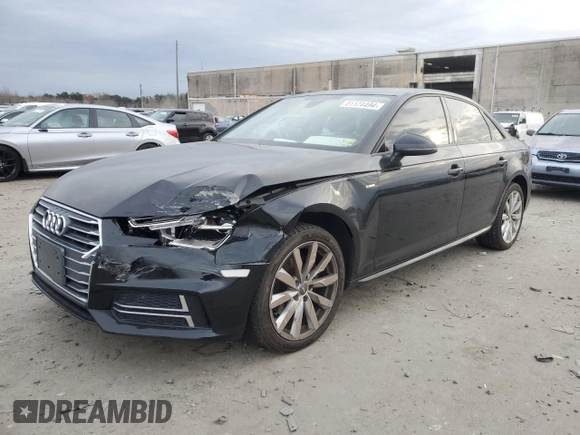 2017 Audi A4 Season of Audi ultra Premium with VIN WAUKMAF43HN051176, listed as a Copart auction lot 81124494 with 62,318 mi miles and Salvage Title. Bid and sale history available at carsss.com. Image 1.