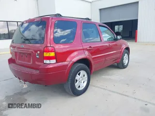2007 Ford Escape Limited with VIN 1FMYU94127KB58591, listed as a IAAI auction lot 41801334 with 117,125 mi miles. Bid and sale history available at carsss.com. Image 4.