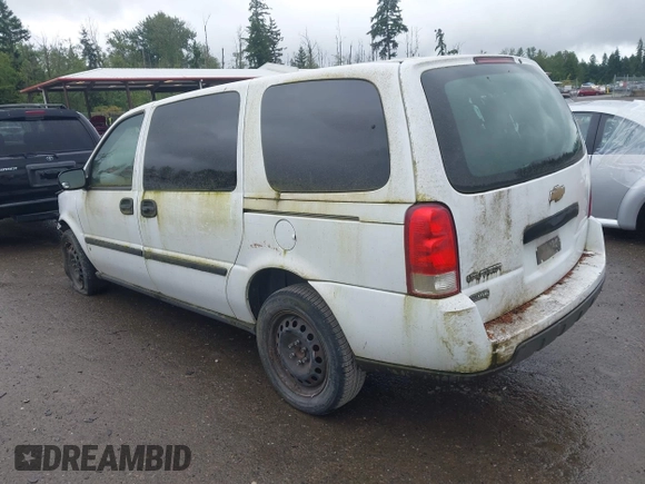 2007 Chevrolet Uplander LS Fleet z VIN 1GBDV13W77D143009, wystawiony jako IAAI lot #42349600 z przebiegiem 210 785 mil mil oraz . Historia ofert i sprzedaży dostępna na DreamBid. Obrazek 3.