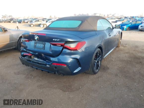 2024 BMW 4 Series 430i z VIN WBA23AT07RCP27372, wystawiony jako IAAI lot #41435983 z przebiegiem 12 924 mil mil oraz . Historia ofert i sprzedaży dostępna na DreamBid. Obrazek 4.