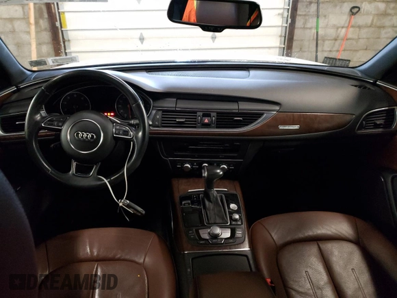2015 Audi A6 2.0T Premium Plus with VIN WAUGFAFC0FN041631, listed as a Copart auction lot 35958773 with 108,025 mi miles. Bid and sale history available at carsss.com. Image 8.