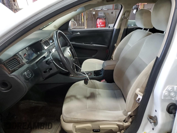 2012 Chevrolet Impala LT Fleet with VIN 2G1WG5E32C1274811, listed as a Copart auction lot 54977515 with 201,385 mi miles and Clean Title. Bid and sale history available at DreamBid. Image 7.