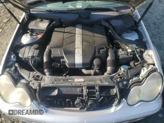 2005 Mercedes-Benz C 240 with VIN WDBRF81J15F604655, listed as a Copart auction lot 82845524 with 168,747 mi miles and Salvage Title. Bid and sale history available at DreamBid. Image 12.
