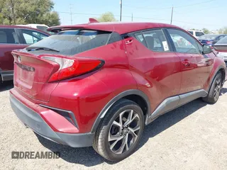 2018 Toyota C-HR XLE with VIN NMTKHMBX2JR043321, listed as a IAAI auction lot 41773764 with 53,800 mi miles. Bid and sale history available at carsss.com. Image 4.