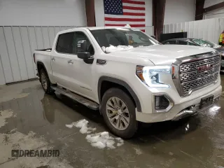 2022 GMC Sierra 1500 Limited Denali with VIN 1GTU9FEL9NZ109279, listed as a Copart auction lot 43402045 with 33,898 mi miles and Salvage Title. Bid and sale history available at carsss.com. Image 4.