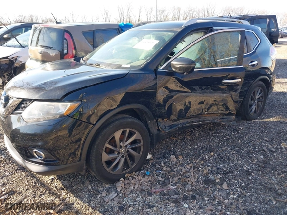 2016 Nissan Rogue SV with VIN 5N1AT2MV9GC796524, listed as a IAAI auction lot 41821549 with 217,635 mi miles. Bid and sale history available at carsss.com. Image 17.