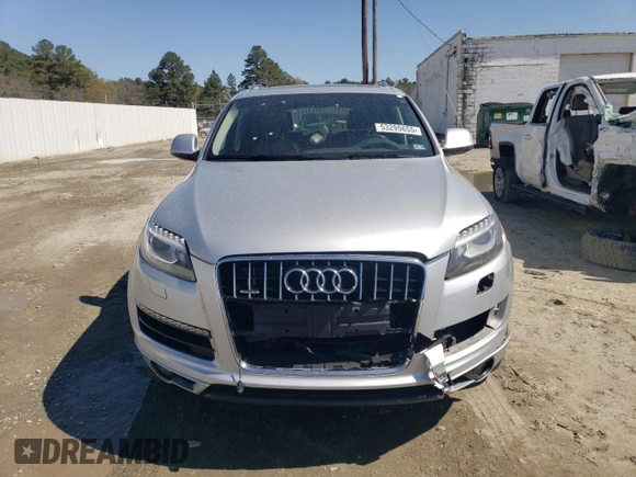 2015 Audi Q7 Premium Plus with VIN WA1LGAFE0FD023484, listed as a Copart auction lot 53295655 with 178,275 mi miles and Salvage Title. Bid and sale history available at DreamBid. Image 5.